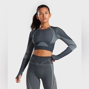 *Rare* Gymshark Turbo Seamless Crop Top